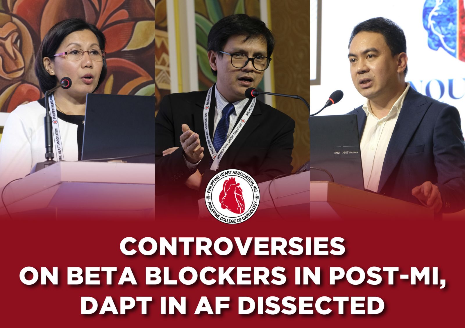 Controversies on beta blockers in post-MI, DAPT in AF dissected 