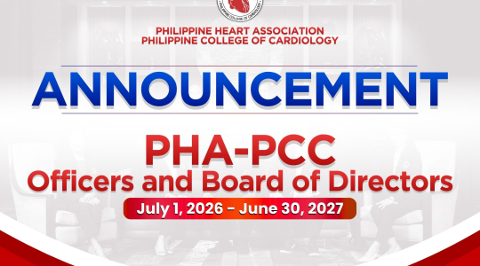 Announcement: PHA–PCC 2026-2027 Officers and Board of Directors